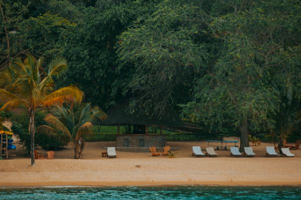 Tropical beach vacation holiday
