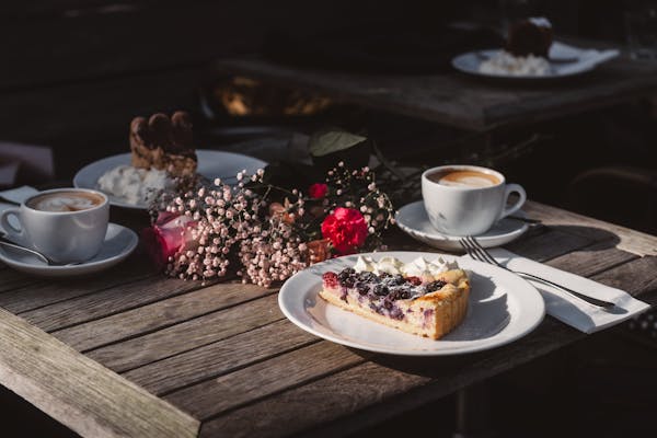 Coffee and cake afternoon Kaffeetrinken