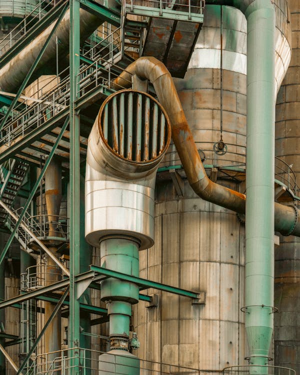 German industrial factory Duisburg